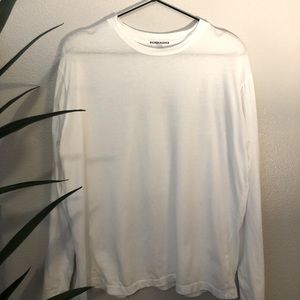 Pima Cotton Long Sleeve Box Tee